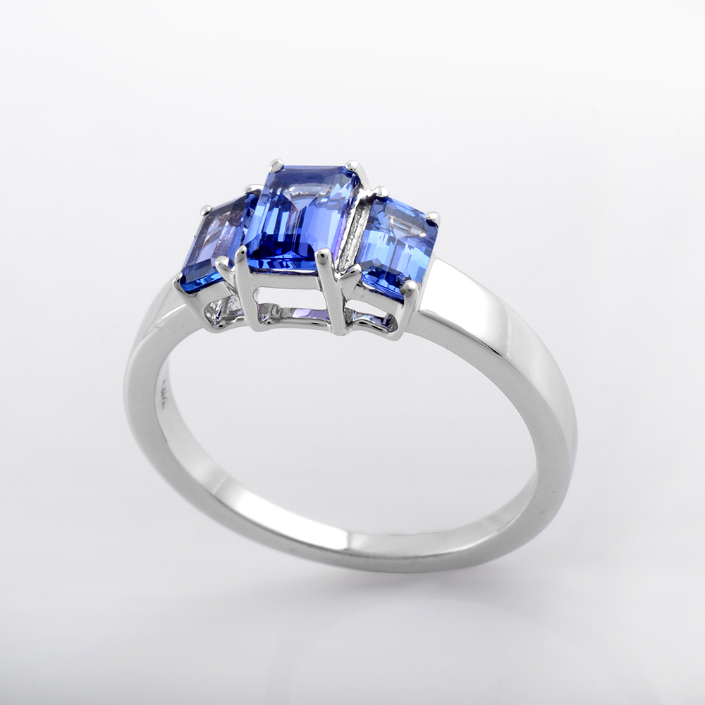 Best Seller Silver Tanzanite Rings