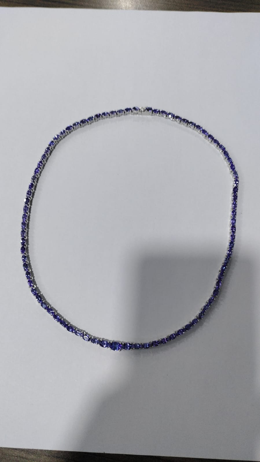 Beautiful Gemstone 925 Silver Necklace